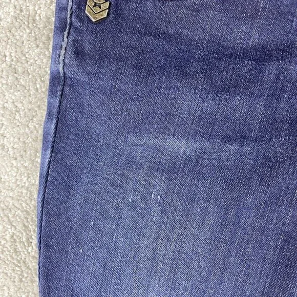 Freeman T. Porter Jeans Women's XS Cigarette Skinny Dark Wash European Denim - Picture 5 of 13